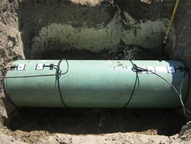 Cathodic attached to 750mm Steel